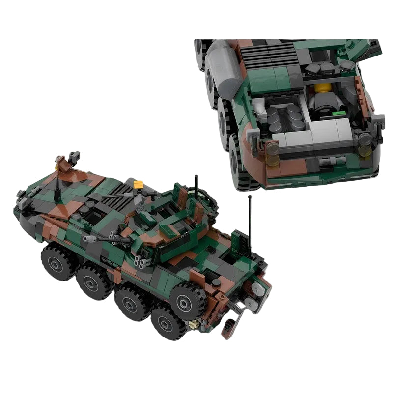 LAV-25 1:35 Light Armored Vehicle MOC Building Kit - 3