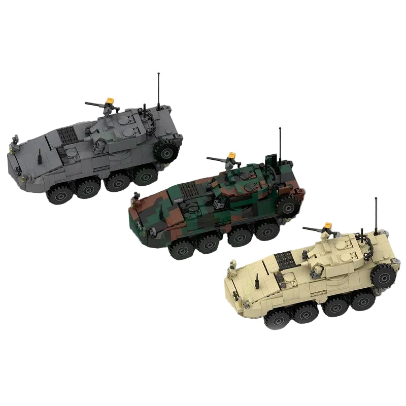 LAV-25 1:35 Light Armored Vehicle MOC Building Kit - 4