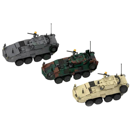 LAV-25 1:35 Light Armored Vehicle MOC Building Kit - 4