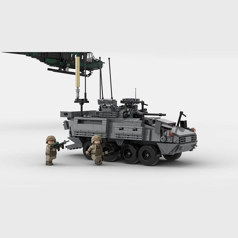 LAV Infantry Armored Fighting Vehicle Building Kit | LEGO-Compatible MOC - 2