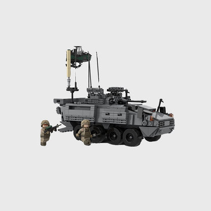 LAV Infantry Armored Fighting Vehicle Building Kit | LEGO-Compatible MOC - 4