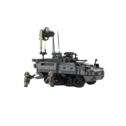 LAV Infantry Armored Vehicle MOC Building Kit | Military IFV Model - 1