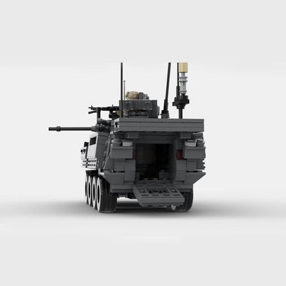 LAV Infantry Armored Vehicle MOC Building Kit | Military IFV Model - 2