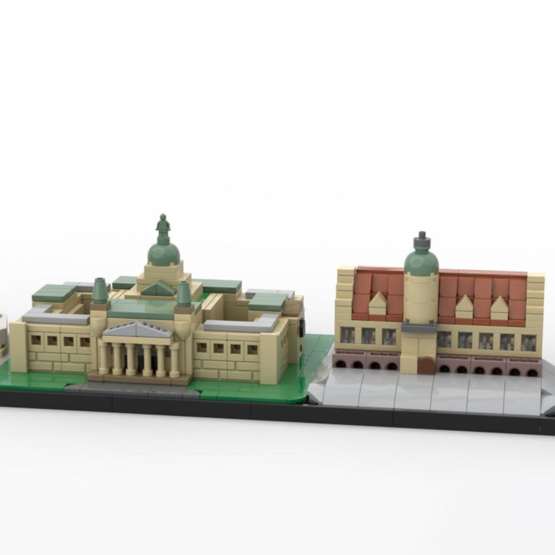 Leipzig Skyline MOC Building Kit | City Architecture Model - 3