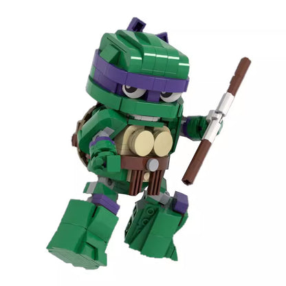 leonardo building set | tmnt | moc-166789 - 2