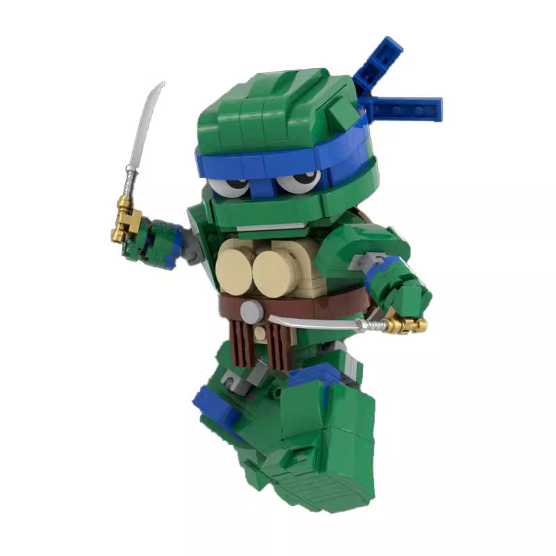 leonardo building set | tmnt | moc-166789 - 3