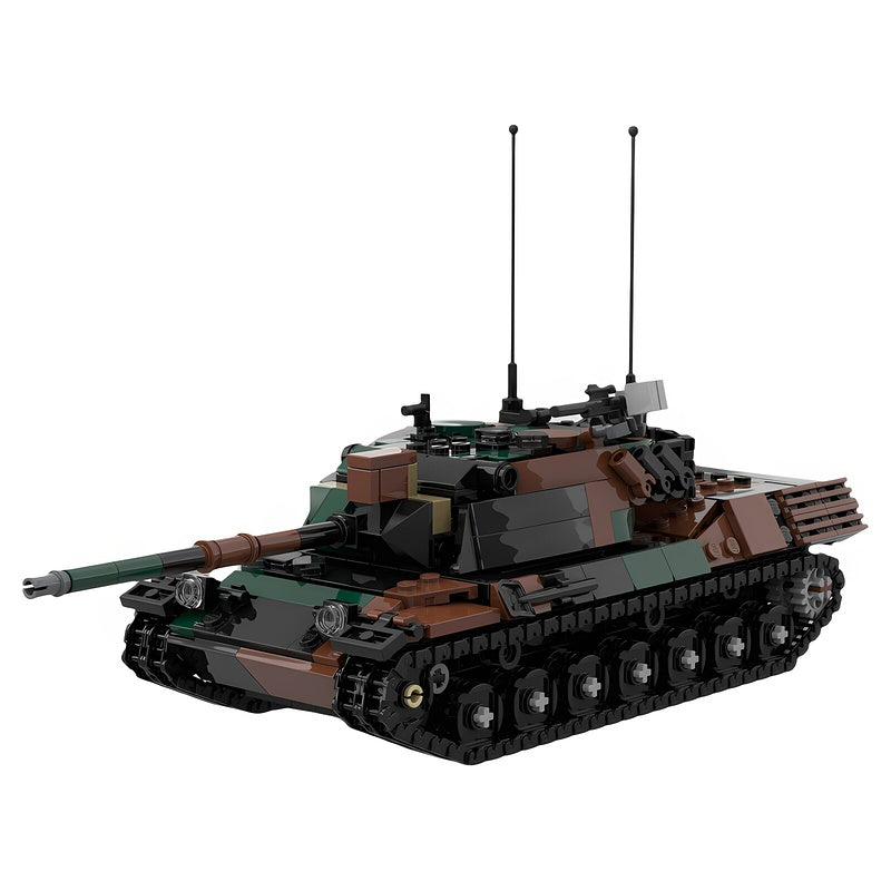 Leopard 1 Main Battle Tank MOC Building Kit - 3
