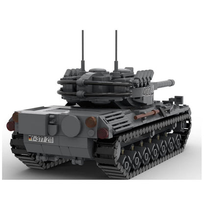 Leopard 1 Main Battle Tank MOC Building Kit | Cold War Armored Model - 5