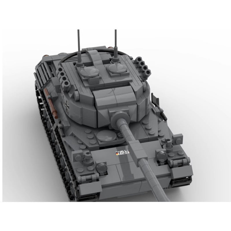 Leopard 1 Tank Building Kit | LEGO-Compatible MOC - 3