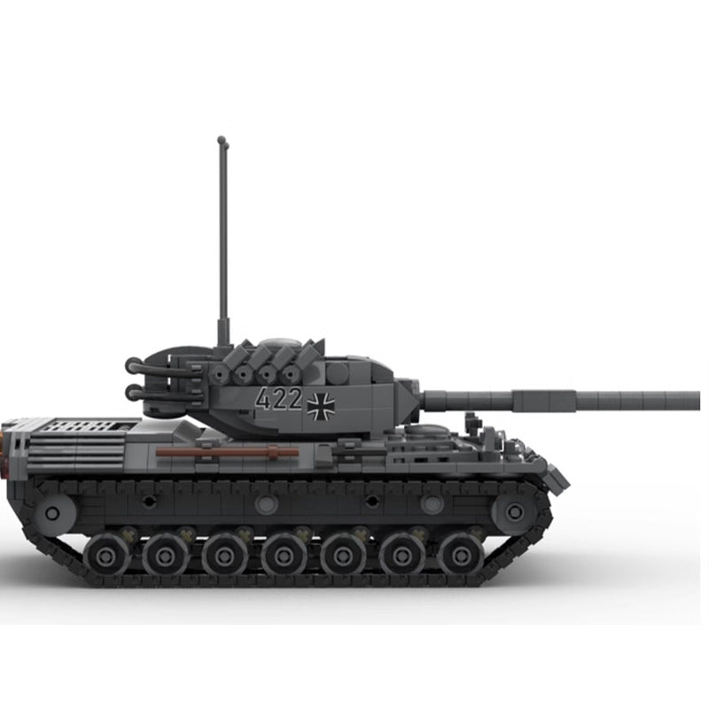 leopard 1 tank building set | moc-124518 - 3