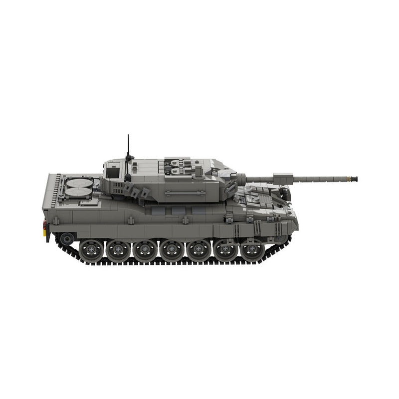 Leopard 2 Main Battle Tank MOC Building Kit – Armored Vehicle Model - 4