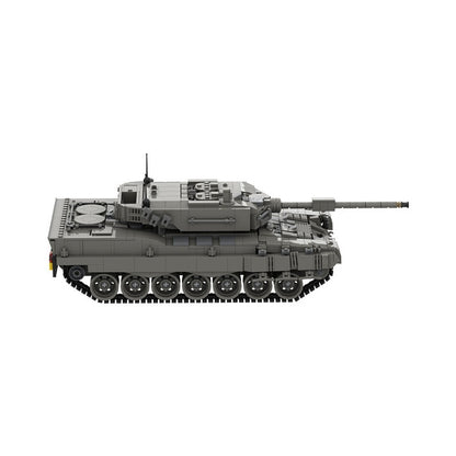Leopard 2 Main Battle Tank MOC Building Kit – Armored Vehicle Model - 4