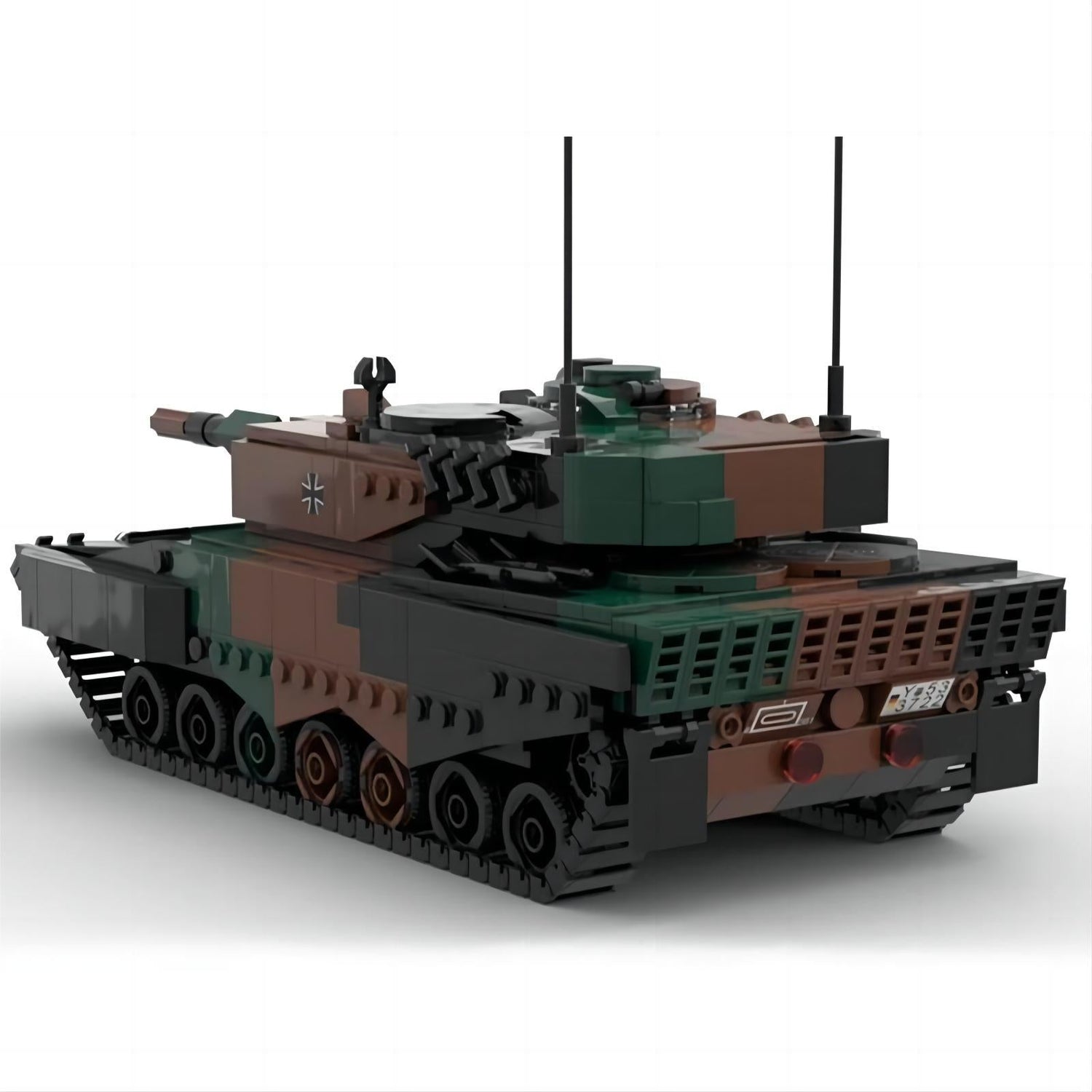 Leopard 2A4 Tank Building Kit | LEGO-Compatible MOC - 3