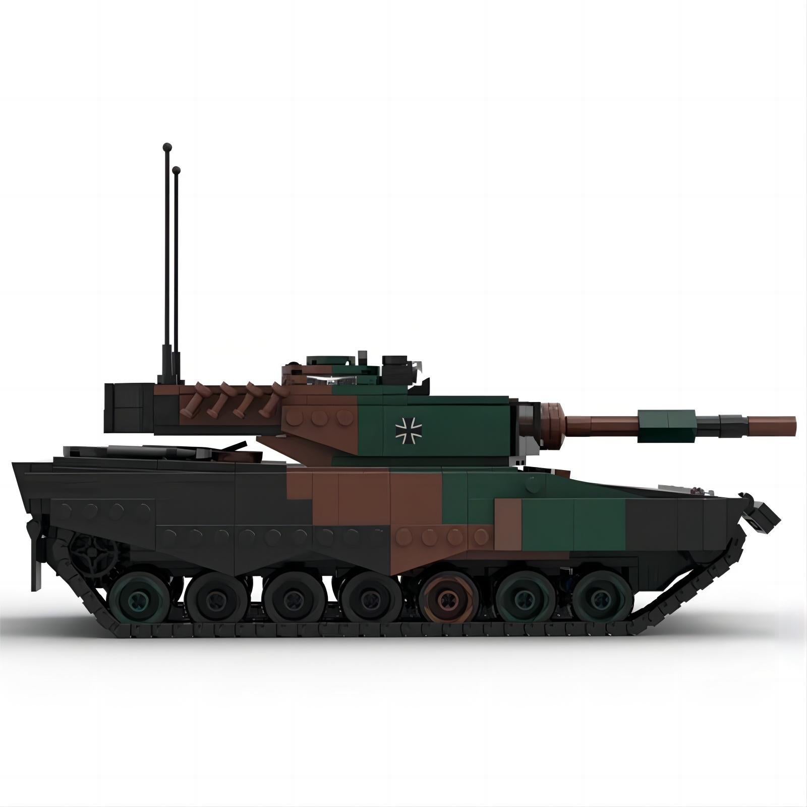 leopard 2a4 tank building set | moc-145115 - 1