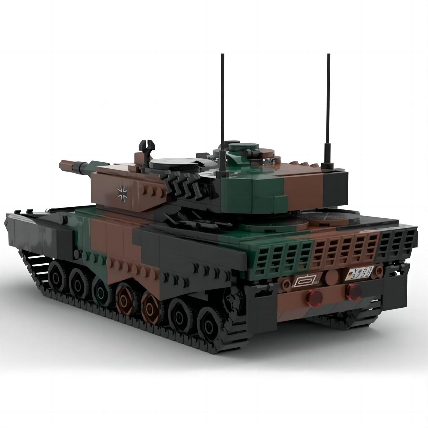 leopard 2a4 tank building set | moc-145115 - 3