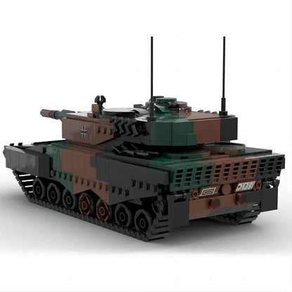 leopard 2a4 tank building set | moc-145115 - 3