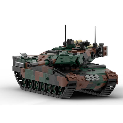 Leopard 2A6 Main Battle Tank 1:35 Scale MOC Building Kit - 2