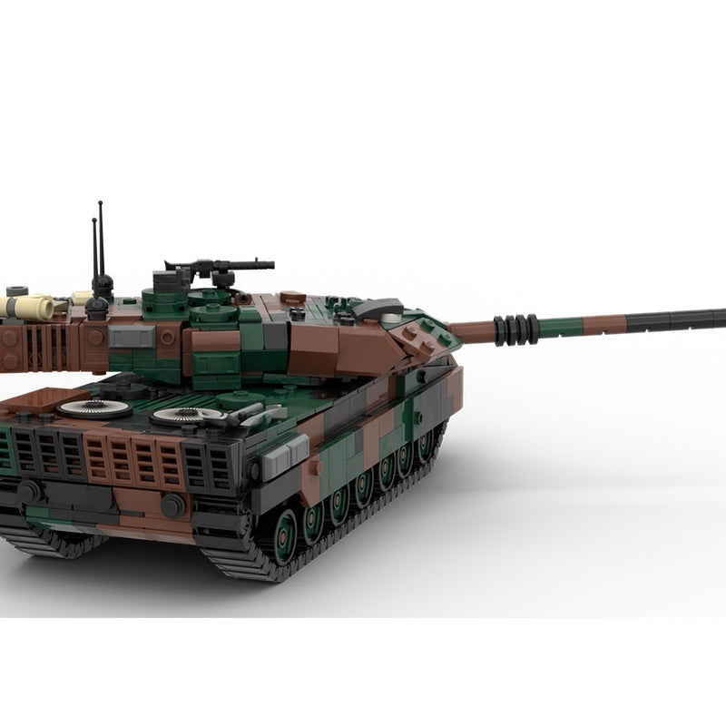 Leopard 2A6 Main Battle Tank 1:35 Scale MOC Building Kit - 3