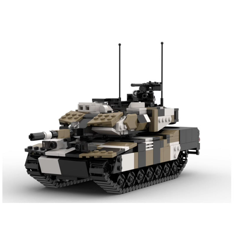 leopard 2a6 pso v2 tank building set | moc-128954 - 1