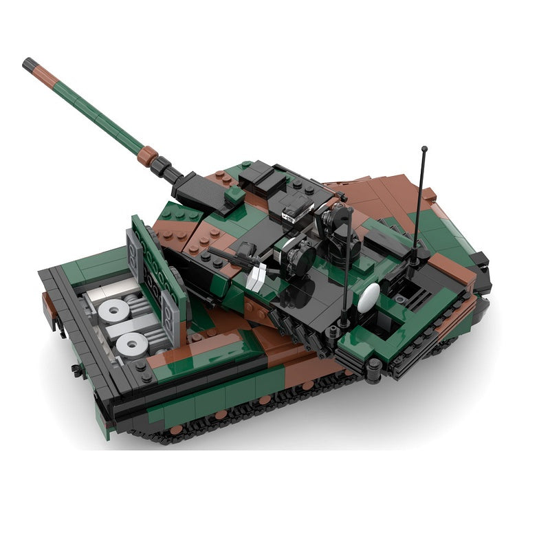 Leopard 2A7V MBT MOC Building Kit | Modern Tank Vehicle Model - 4