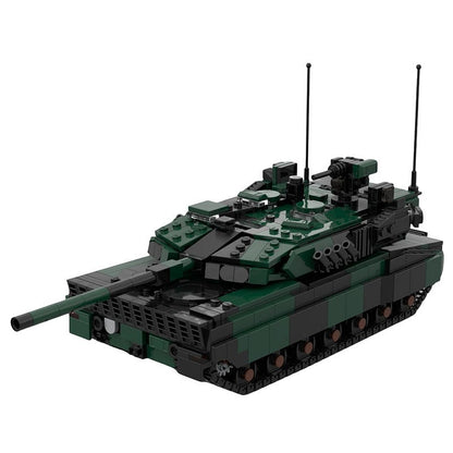 Leopard 2A8 Tank MOC Building Kit | Modern Main Battle Vehicle Model - 3