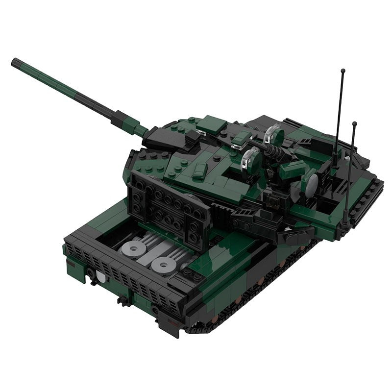 Leopard 2A8 Tank MOC Building Kit | Modern Main Battle Vehicle Model - 4