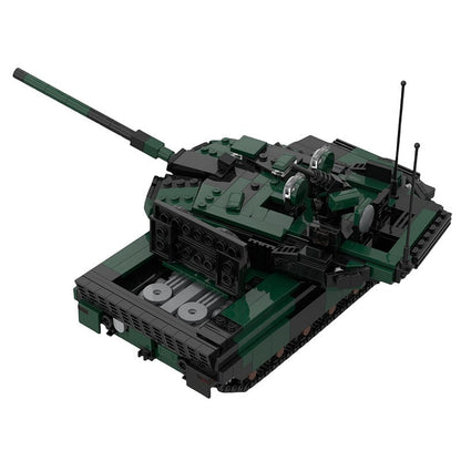 Leopard 2A8 Tank MOC Building Kit | Modern Main Battle Vehicle Model - 4