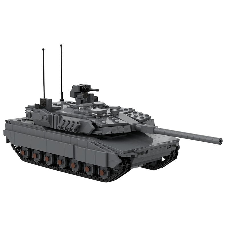 Leopard 2A8 Tank MOC Building Kit | Modern Main Battle Vehicle Model - 5