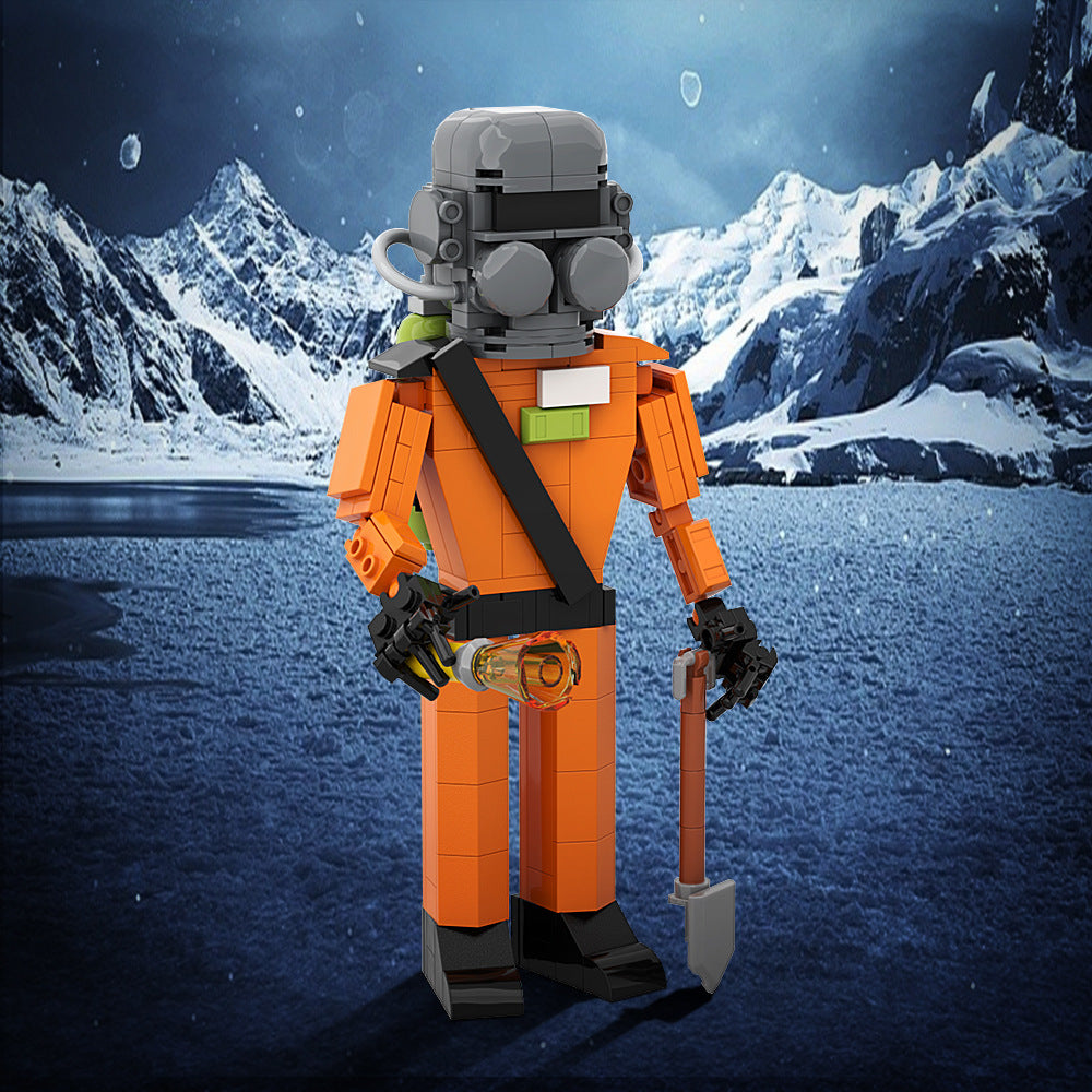 lethal company building set - gobricks - 1