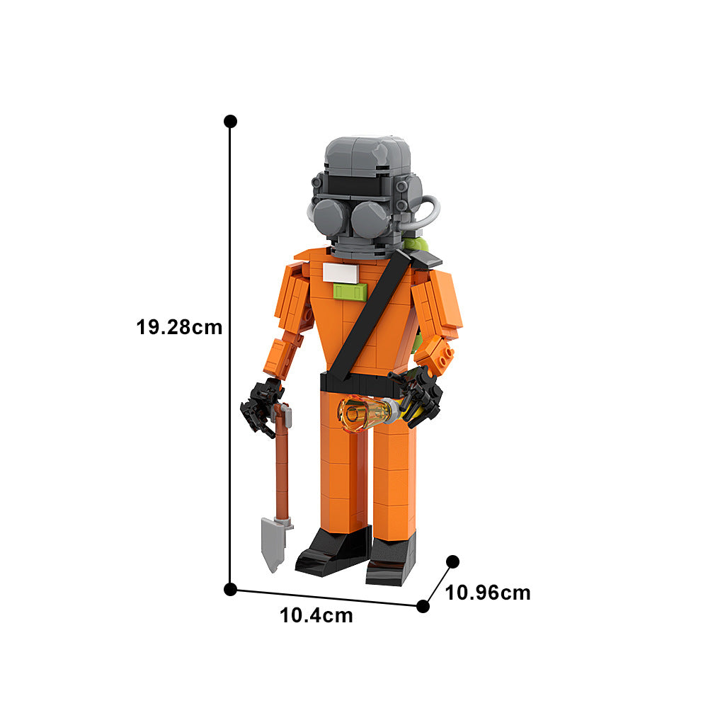 lethal company building set - gobricks - 3