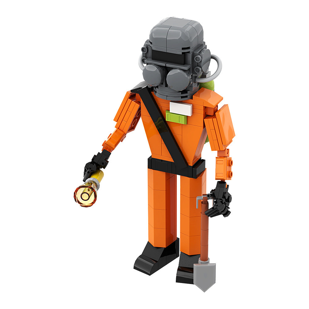 lethal company building set - gobricks - 4