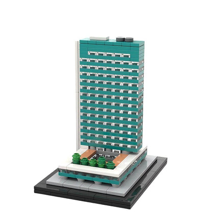 Lever House New York Skyscraper Building Kit | 1/800 Scale Modular Architecture Kit - 2