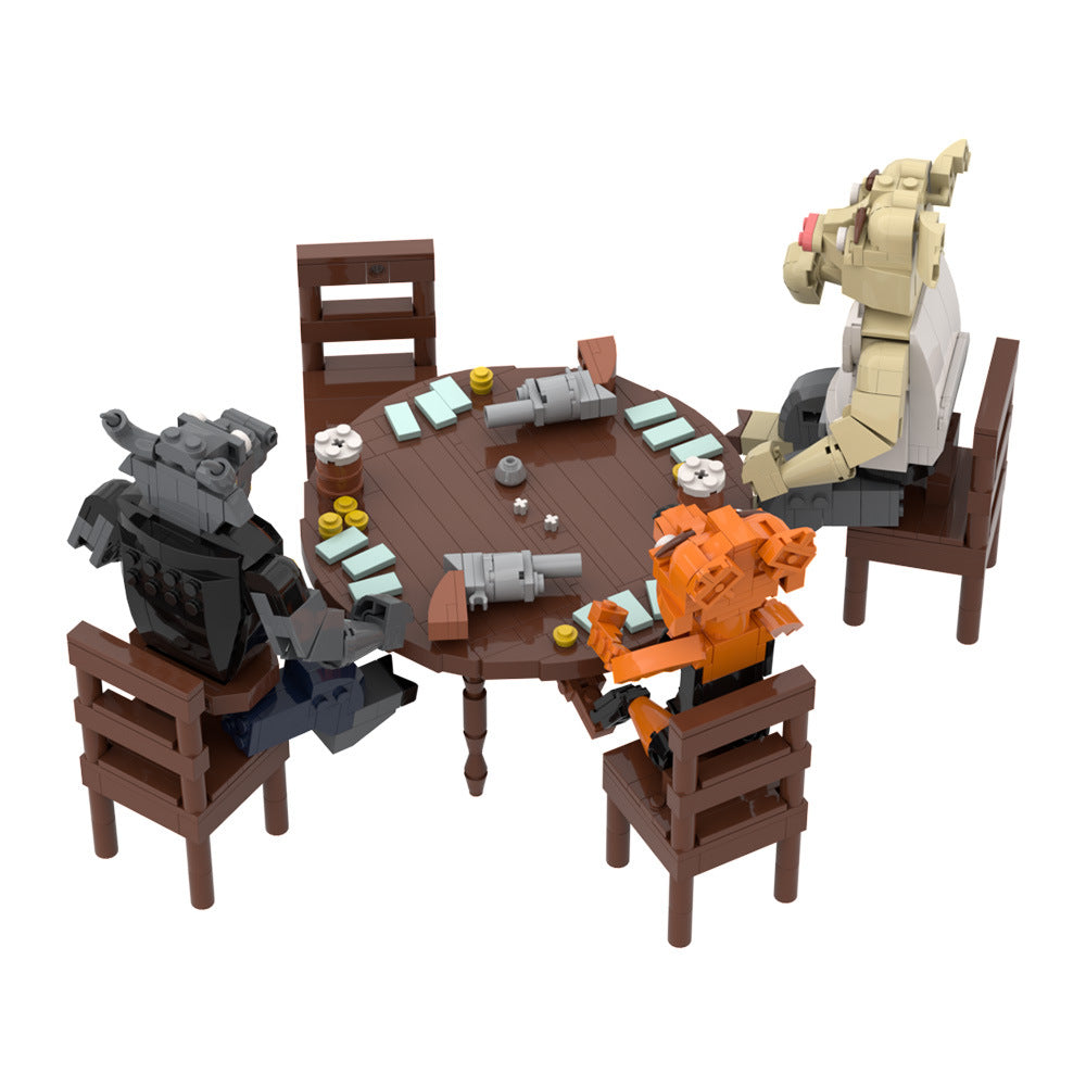 liar's bar building set - gobricks a1731 | 763 pcs - 5