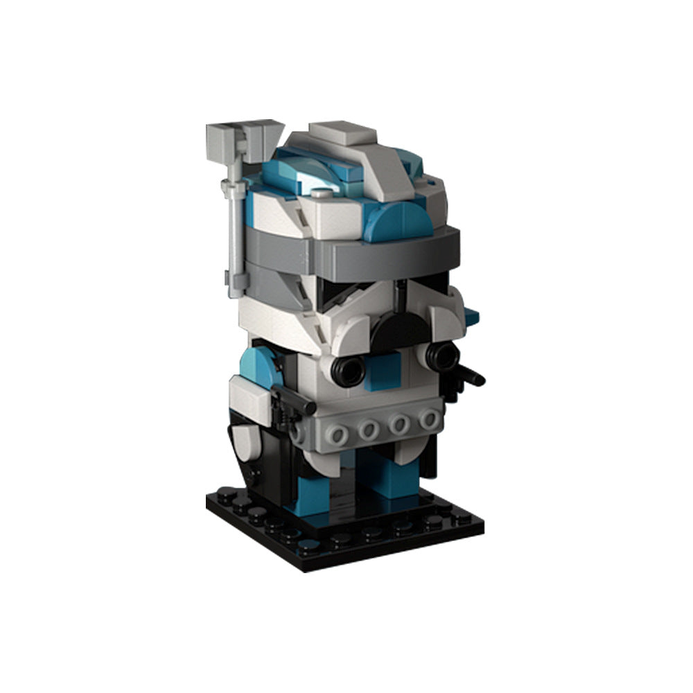 lieutenant crash brickheadz | star wars | moc-180062 - 5