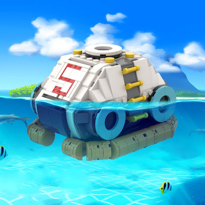 lifepod 5 building set | subnautica | moc-205196 - 1