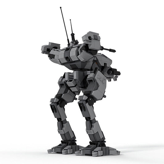 Light Recon BattleMech LCT-3V MOC Building Kit | Sci-Fi Robot Model - 1