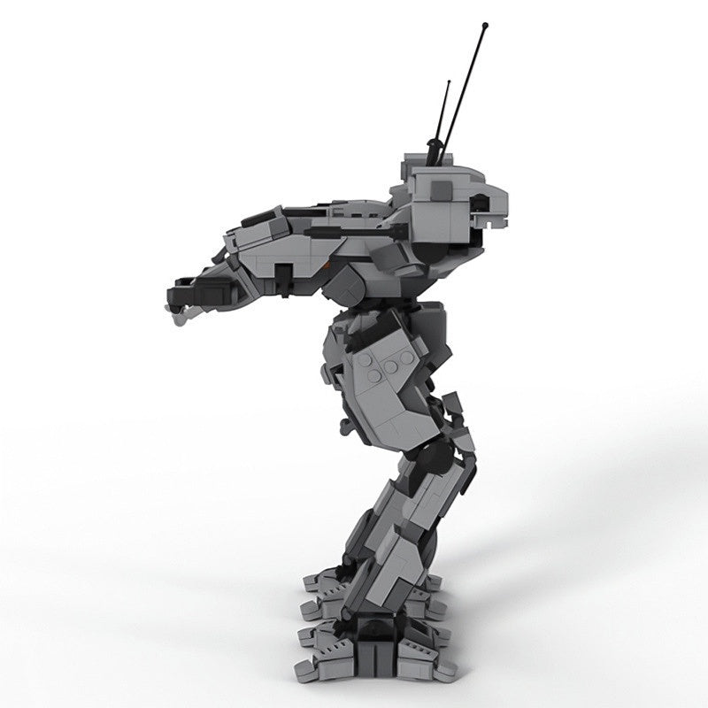 Light Recon BattleMech LCT-3V Sci-Fi Mecha Building Kit | LEGO-Compatible MOC - 4