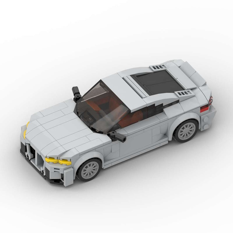Light Sports Coupe G82 Style Building Kit | LEGO-Compatible MOC - 2