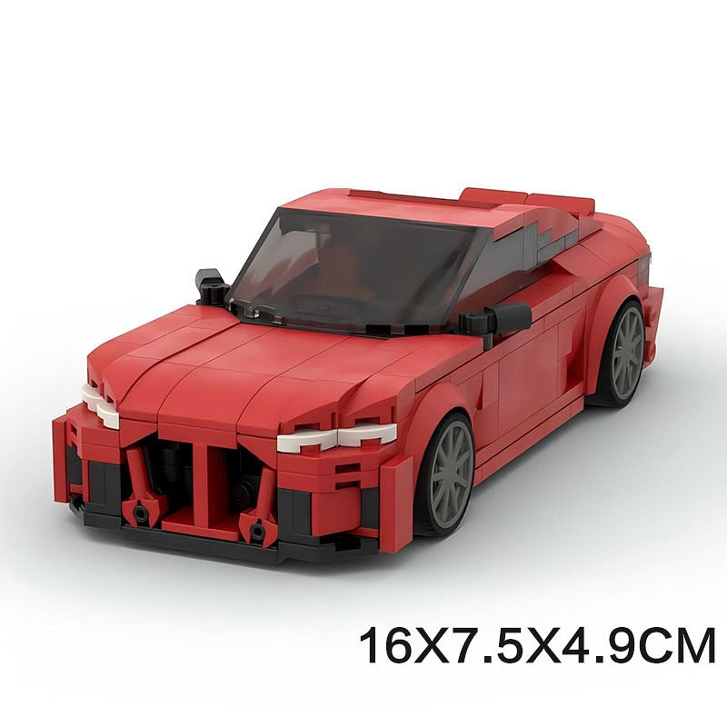 Light Sports Coupe G82 Style Building Kit | LEGO-Compatible MOC - 8