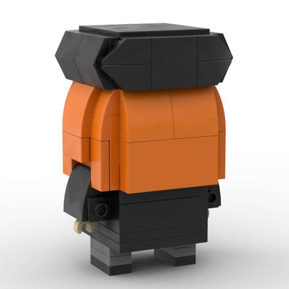 lily evans brickheadz moc building set | harry potter | compatible with lego - 3