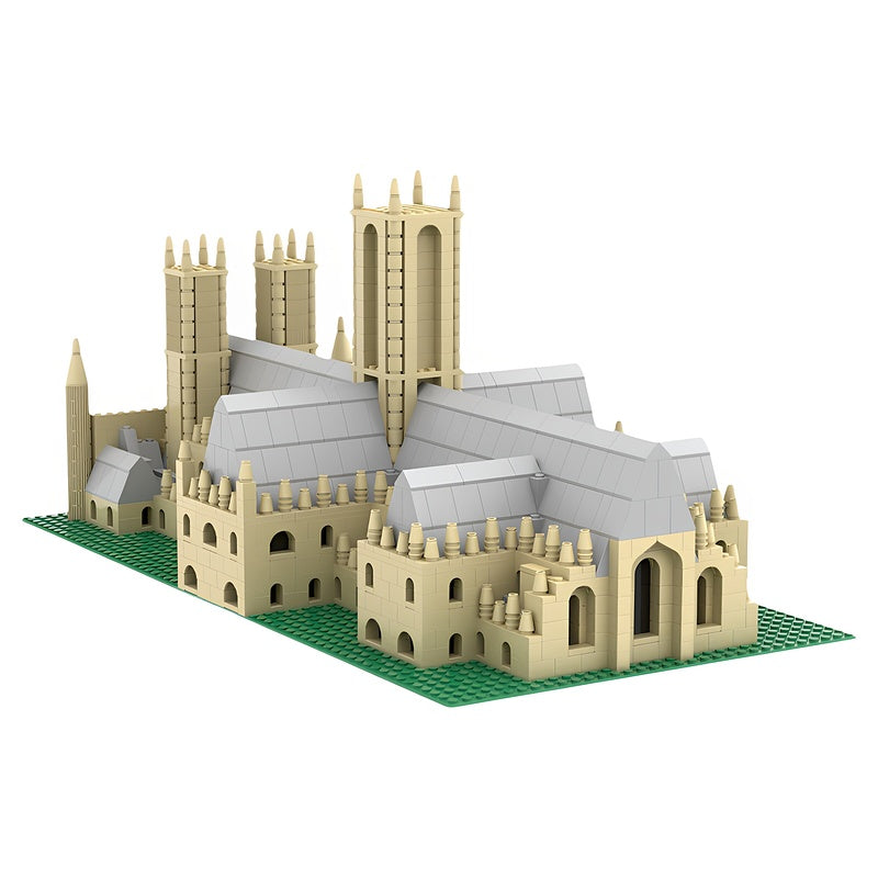 Lincoln Cathedral Gothic Architecture MOC Building Kit - 1