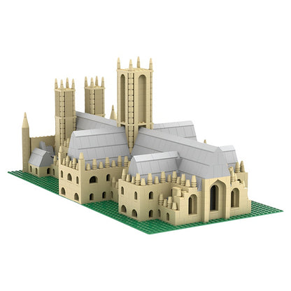 Lincoln Cathedral Gothic Architecture MOC Building Kit - 1