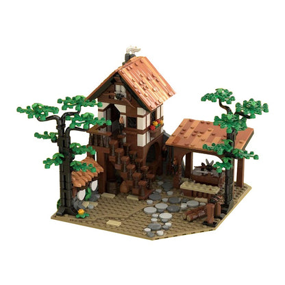 Lion Kingdom Knights Archery Range Building Kit | LEGO-Compatible MOC - 5
