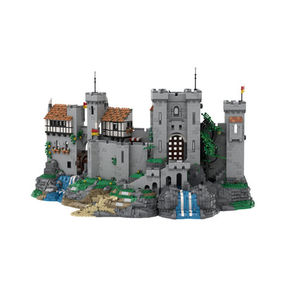 lion knight's castle building set | base upgrade | moc-198048 - 5