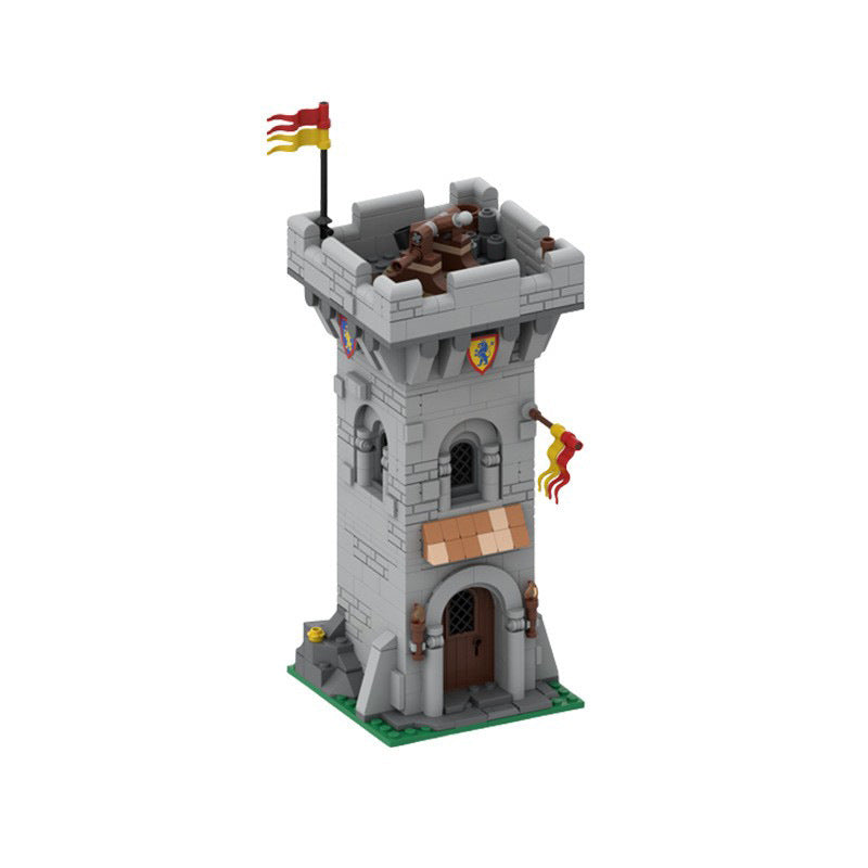 lion knight's outpost building set | moc-120727 - 3