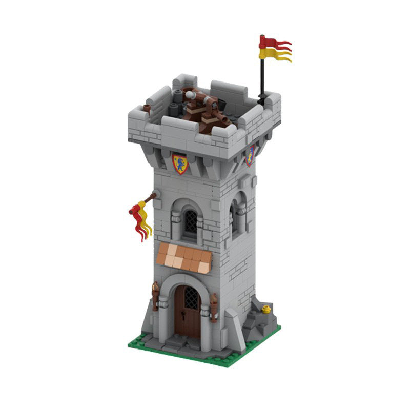 lion knight's outpost building set | moc-120727 - 4