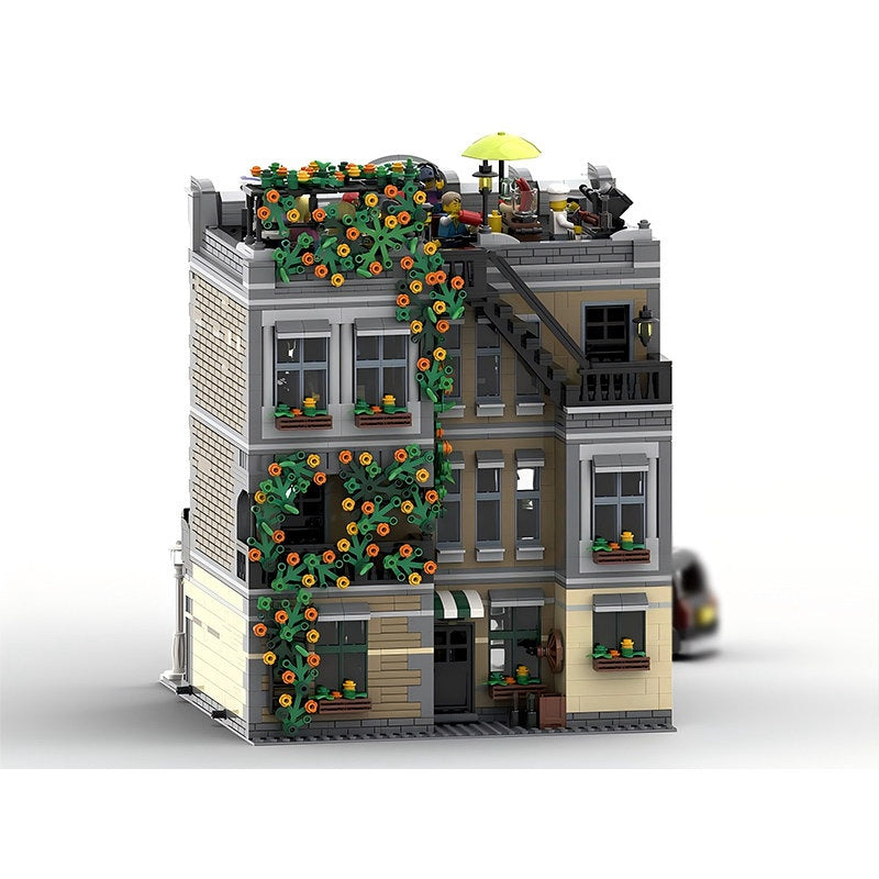 Lion Pub Modular Building Kit | LEGO-Compatible MOC - 6