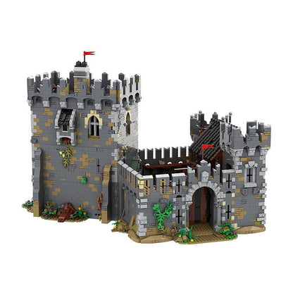 Lion's Medieval Fortress Castle MOC Building Kit | Fantasy Architecture - 1