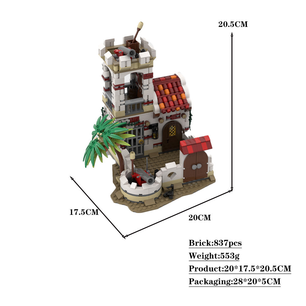 Little Brick Fort Building Kit | LEGO-Compatible MOC - 2