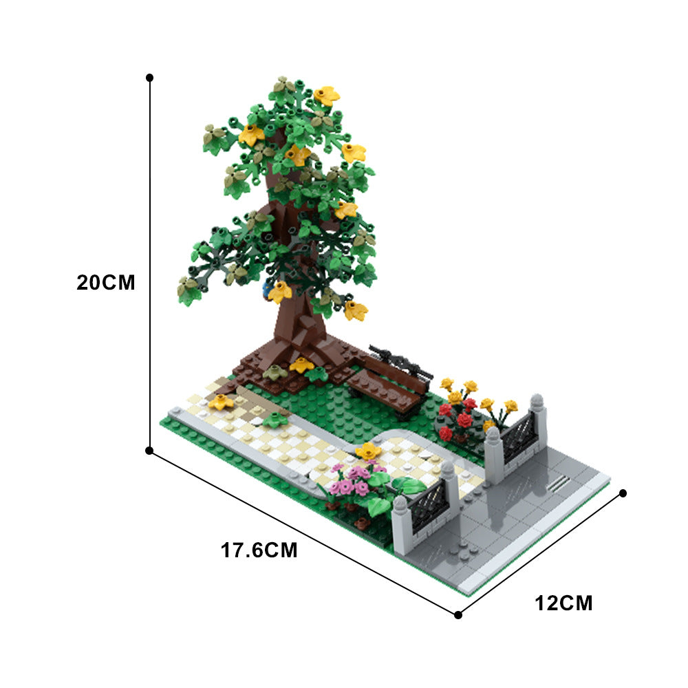 Little Park Building Kit | LEGO-Compatible MOC - 4